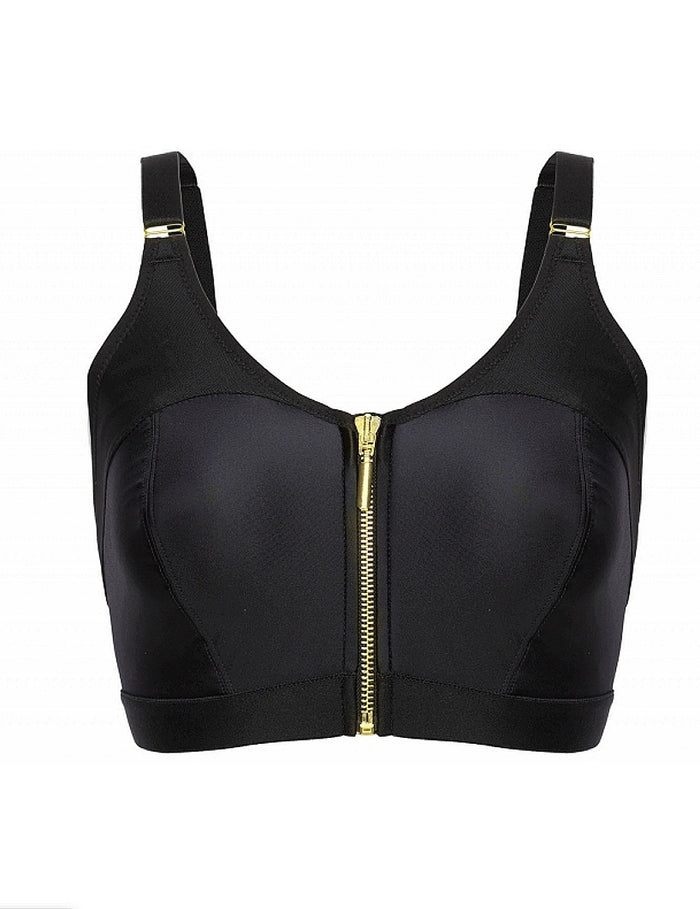 Aestetica Zipper prothese bh / top /zwart