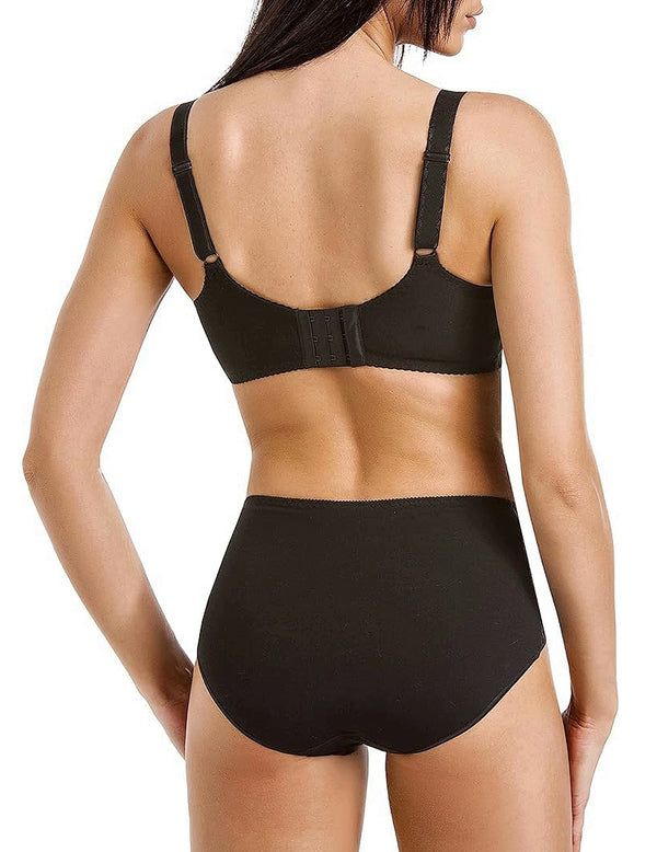Anastasia hoge slip / 157 zwart/ wit/ beige