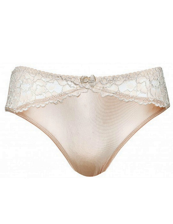 Basic slip / zwart / beige / wit
