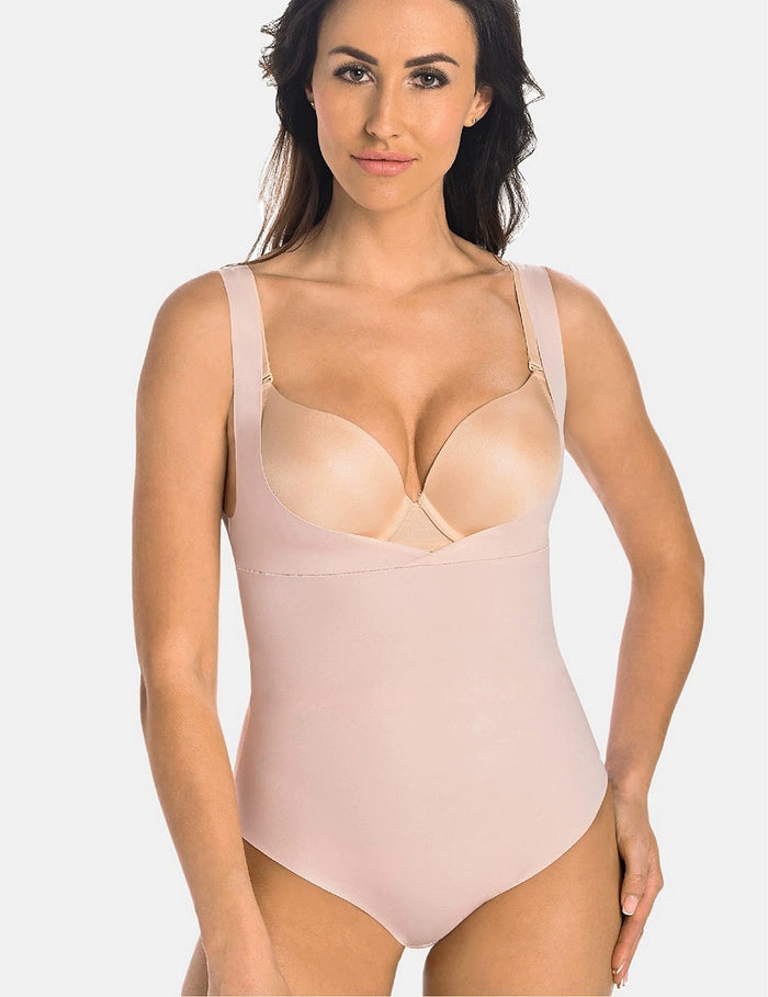 Mercy Corrigerende Naadloze Body / 2419 zwart / beige