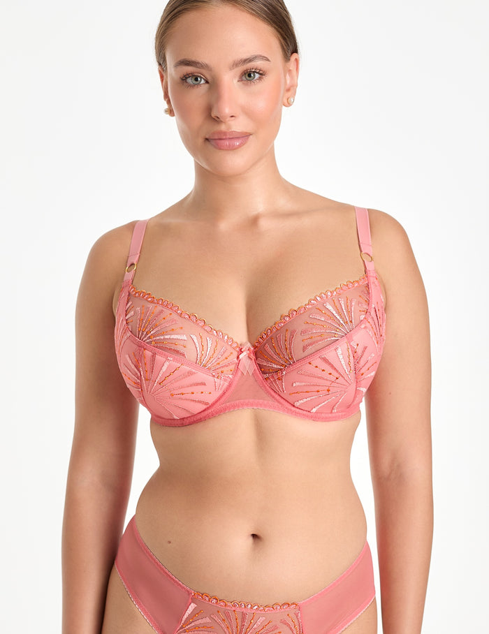 Natali Flamingo semi-soft bh / B150 roze