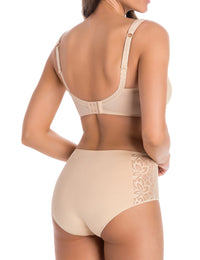 Eco exclusieve hoge slip / 1109 zwart/ wit/ beige
