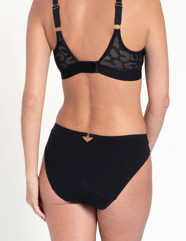 Alex klassieke menstruatieslip / BM402 zwart