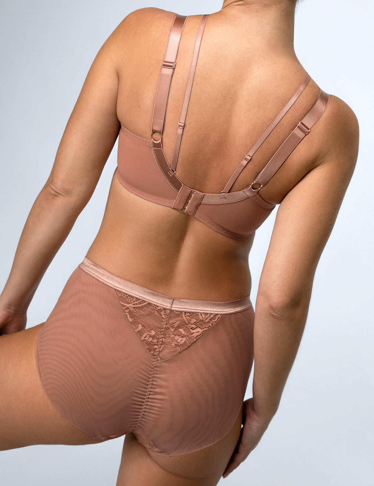 Chiara hoge slip / mocca