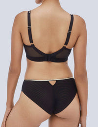 Chiara gold brazilian slip / zwart-goud
