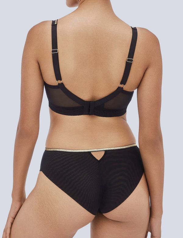 Chiara gold brazilian slip / zwart-goud