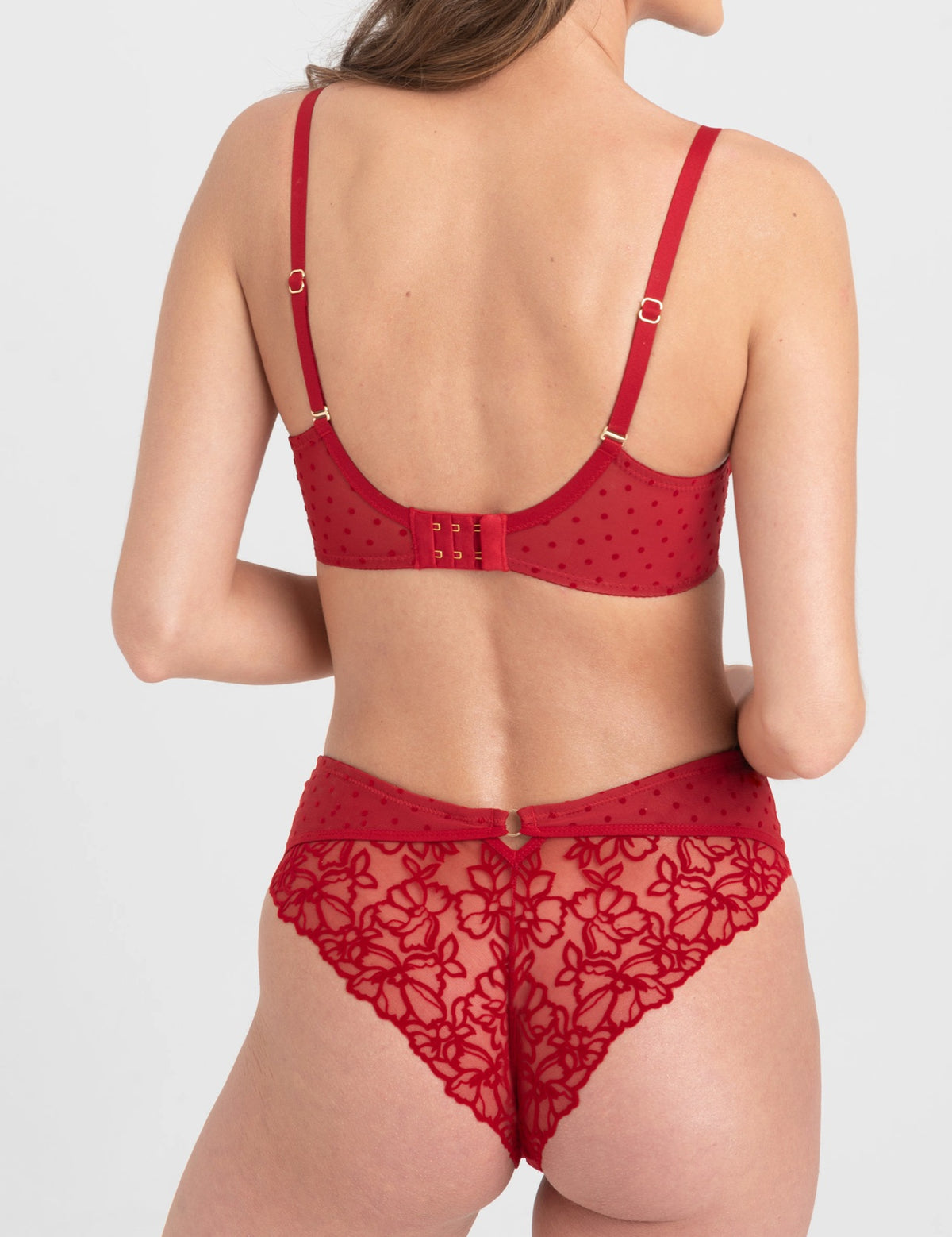 Emma brazilian slip M400/ rood