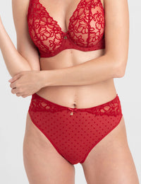 Emma brazilian slip M400/ rood