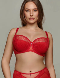 Fire rood K24 Semi-soft bh

Semi-soft bh, deels voorgevormde cups, online kopen, ondercup licht verstevigd, half verstevigd onderste deel, subtiele ondersteuning, beugel, modellerend effect, mix van comfort en ondersteuning, exclusieve lingerie, luxe lingerie, kanten bh, goede pasvorm, grote cupmaten, Beata lingerie, Europese merken, uniek, stijlvol, tijdloos, rood
