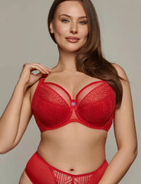 Fire rood K37 Semi-soft bh

Semi-soft bh, deels voorgevormde cups, online kopen, ondercup licht verstevigd, half verstevigd onderste deel, subtiele ondersteuning, beugel, modellerend effect, mix van comfort en ondersteuning, exclusieve lingerie, luxe lingerie, kanten bh, goede pasvorm, grote cupmaten, Beata lingerie, Europese merken, uniek, stijlvol, tijdloos, rood
