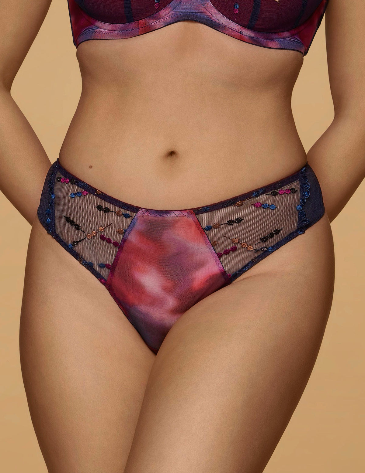 Gia string / bordeaux