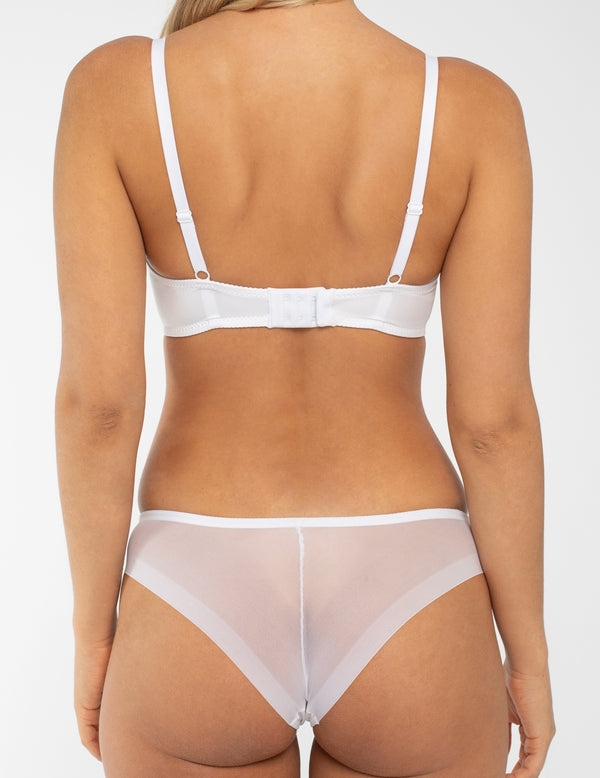 Hazel soft bh 80D + slip M / wit