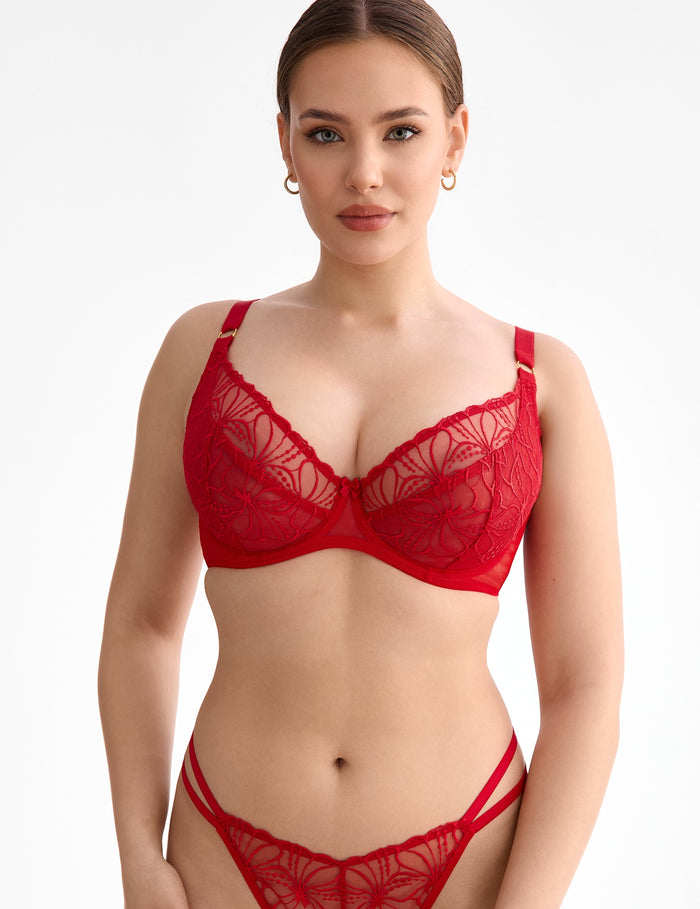 Harper rood B162 Soft bh

Soft bh, zachte bh, zonder vulling, lichte bh, niet voorgevormde cups, beugel bh, niet gevulde bh, natuurlijk silhouet, zachte ondersteuning, comfortabele pasvorm, luxe lingerie, exclusieve lingerie, Europese merken, online soft bh kopen, kanten bh, grote cupmaten, Beata lingerie, uniek, stijlvol, tijdloos, rood
