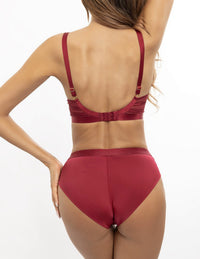 Juicy Bloom slip / V-12023 bordeaux