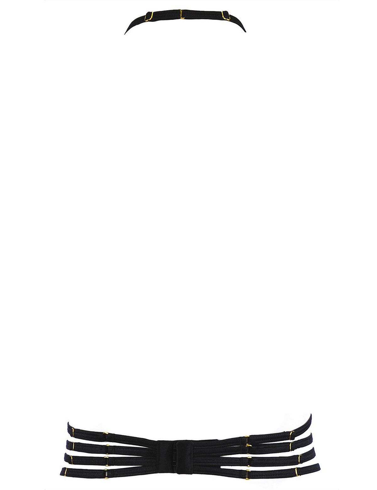 Juicy Bloom jarretel V-12042 / zwart