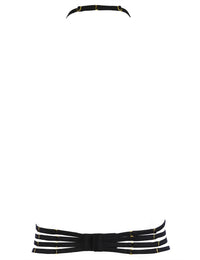 Juicy Bloom jarretel V-12042 / zwart
