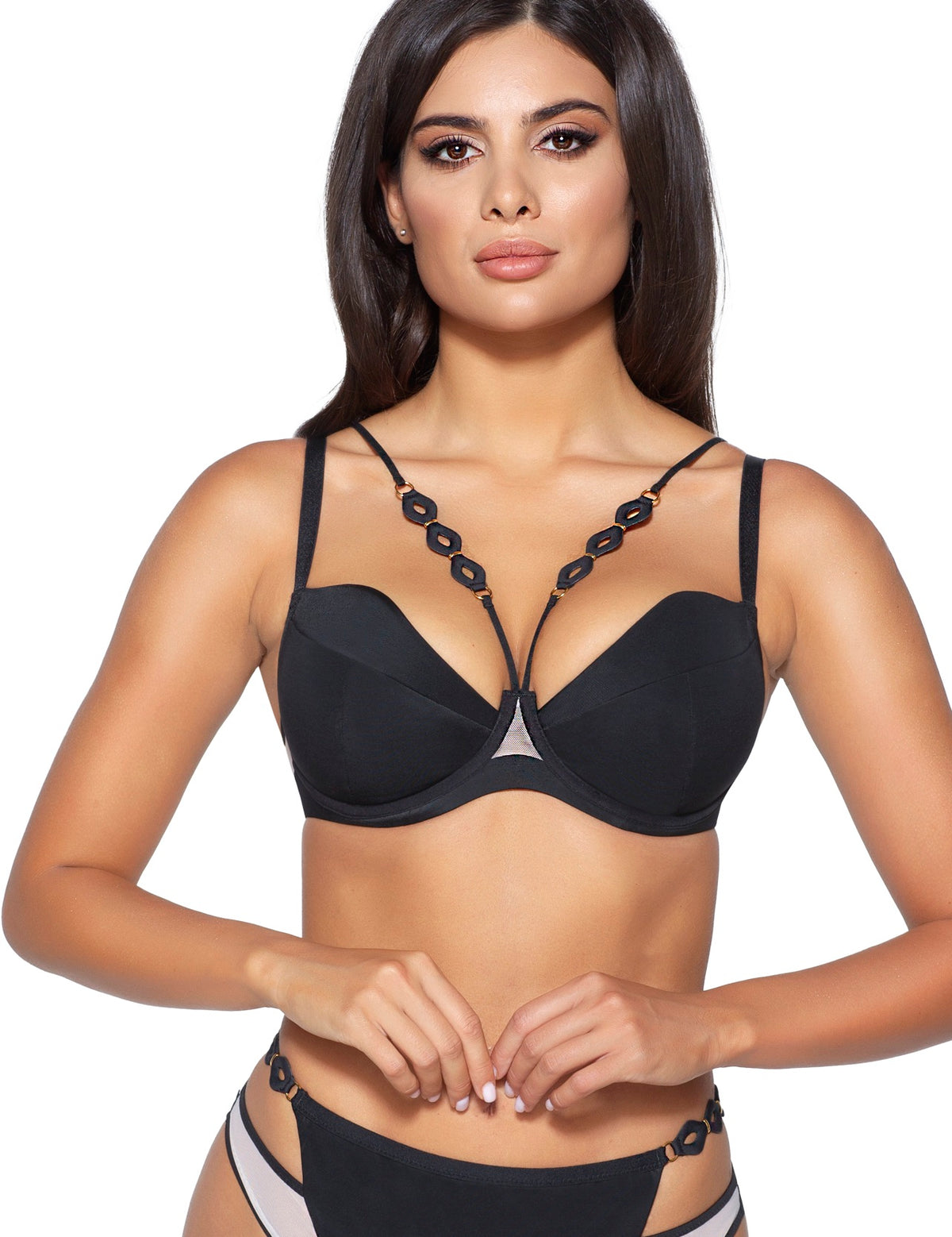 Leah push-up bh N01 / zwart