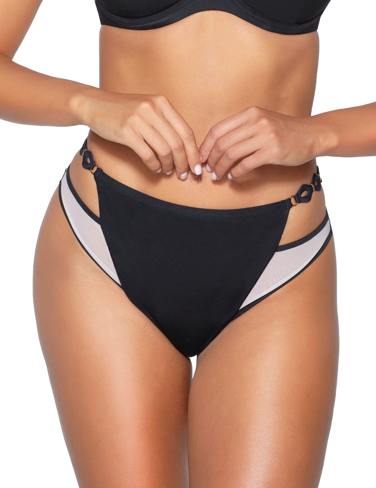 Leah slip / zwart