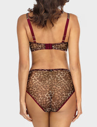 Leopard B313 push-up bh 85B+C124 hoge slip XL