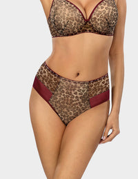 Leopard B313 push-up bh 85B+C124 hoge slip XL