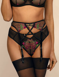 Lola string / C201 zwart
