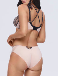 Manhattan soft bh K23 / zwart-beige