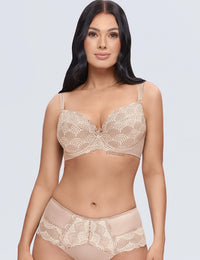 Melania push-up bh K40 / beige