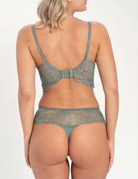 Mila soft longline bralette bh / A144 groen