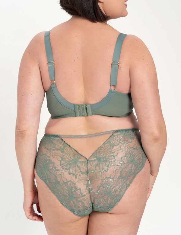 Mila hoge slip / B400 groen