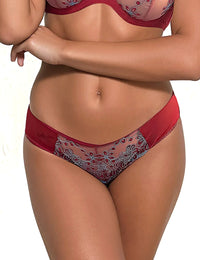 Myriade klassieke String

String, klassieke string, dames string, damesondergoed, luxe string, comfortabele string, fijne pasvorm, elastische string met luxe afwerking, zachte onderbroek, sexy ondergoed, katoen kruisje, kant details, dames string met optimale bewegingsvrijheid, string voor dames in de maat S, M, L, XL, 2XL, 3XL, online kopen, Beata lingerie, vrouwelijke string, Europese merken, exclusieve lingerie, luxe lingerie, uniek, stijlvol, tijdloos, rood
