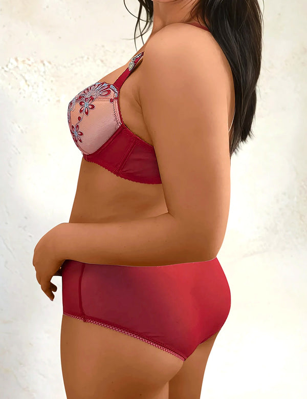 Myriade voorgevormde bh / rood