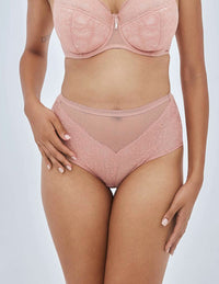 Nude Roze hoge slip