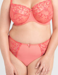 Perla hoge slip / B400 koraal