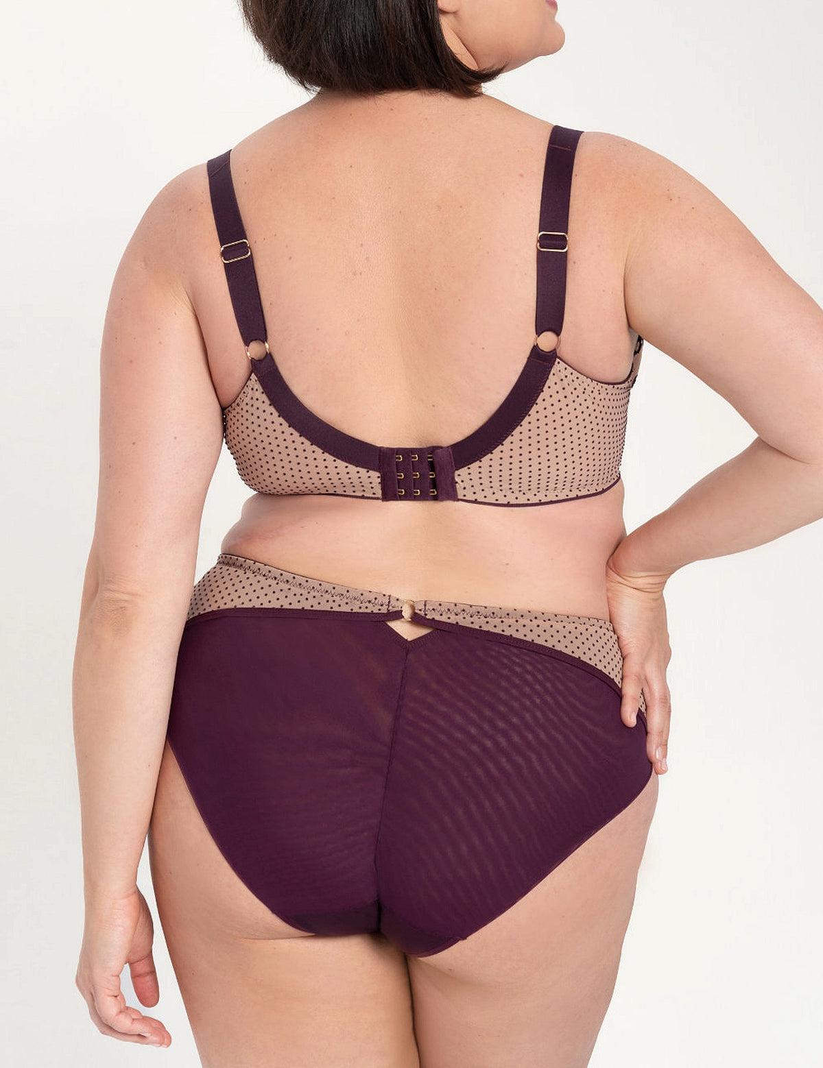 Silvia Big soft bh / A910 paars