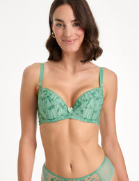 Sovana push-up bh / B214 groen