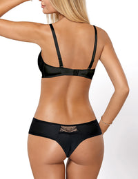 Vesta push-up bh / wit / zwart