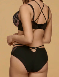 Winter semi-soft bh / K24 zwart