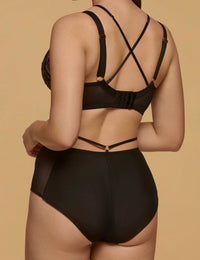 Winter semi-soft bh / K37 zwart