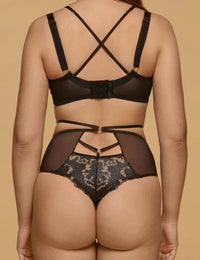 Winter string / zwart