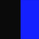 Zwart/Blauw