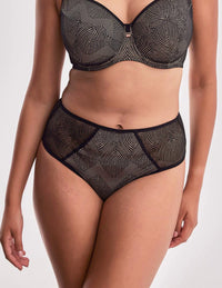 Dots slip/02 / zwart