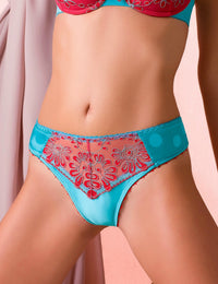 Capri Blue push-up bh 80B+string L