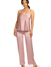 Rozalin lange pyjamabroek / roze